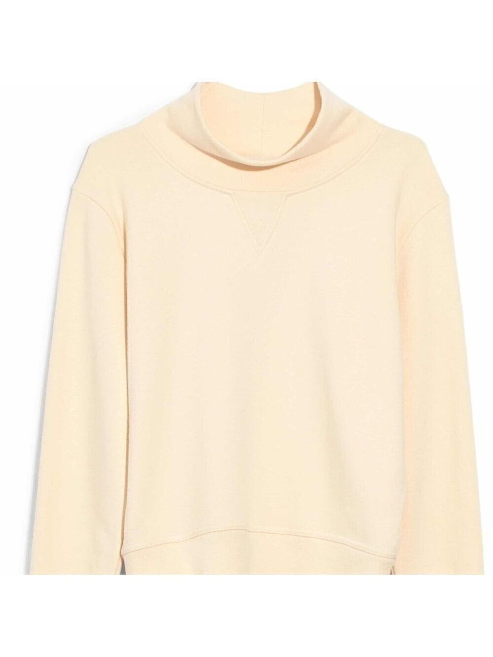 MADEWELL BNWT Turtleneck Sweatshirt Ivory
